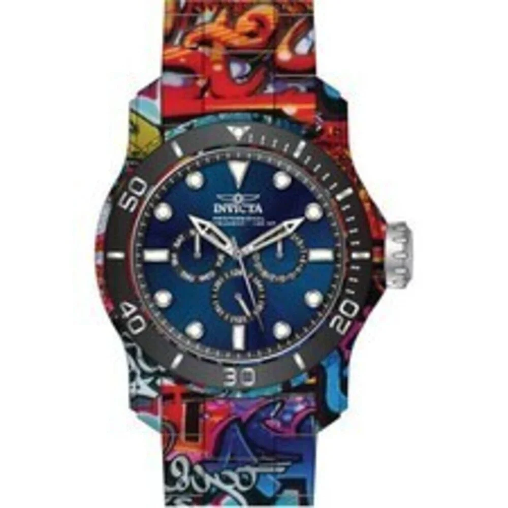 NWT Invicta 47856  Pro Diver | Chronograph | Blue, Black | Men's Watch
